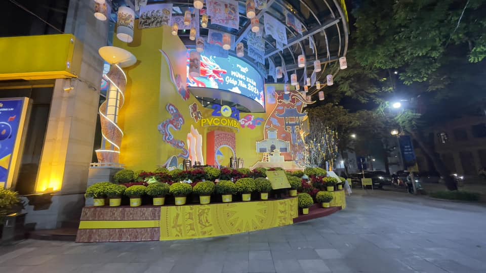 Decor Pvcombank Tết