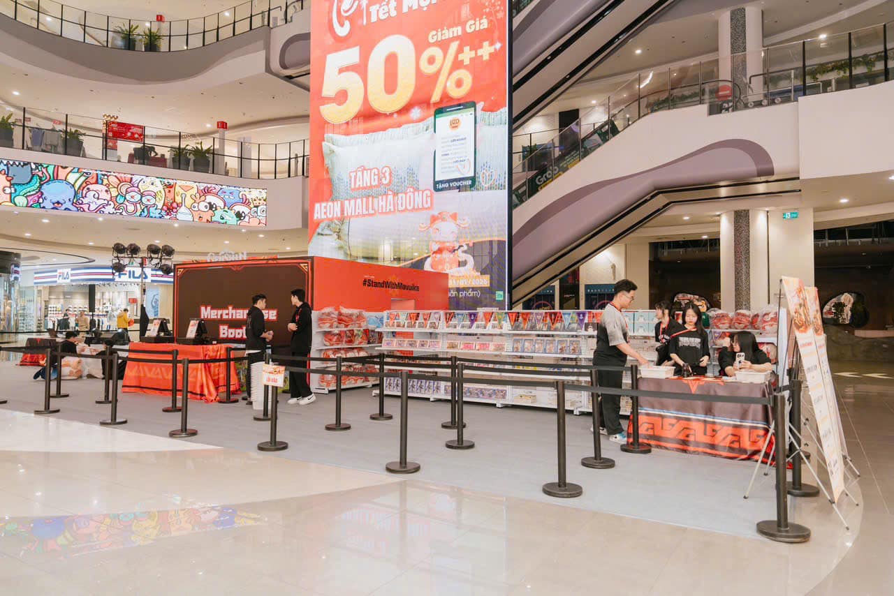 Decor booth gian hàng