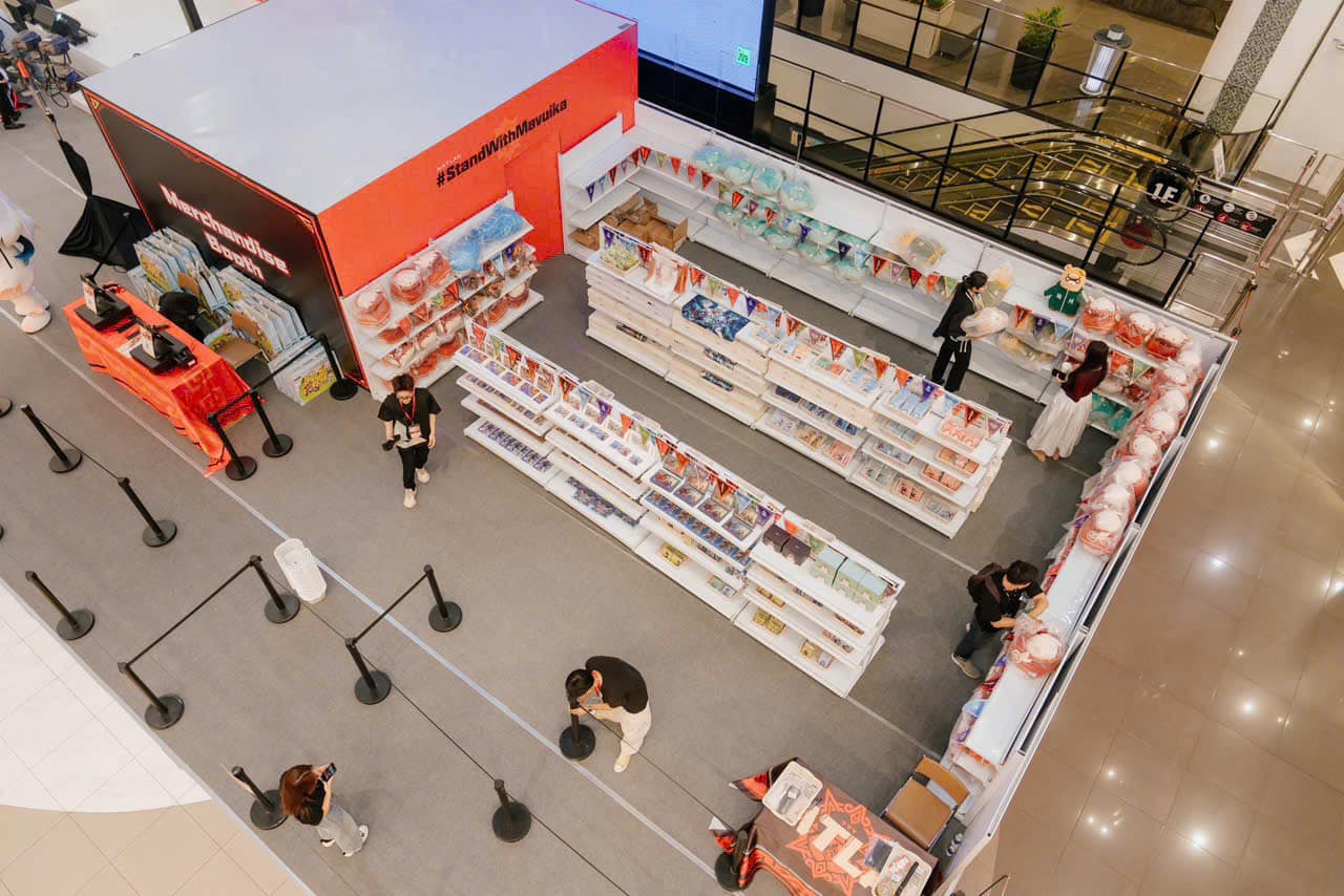 Decor booth gian hàng