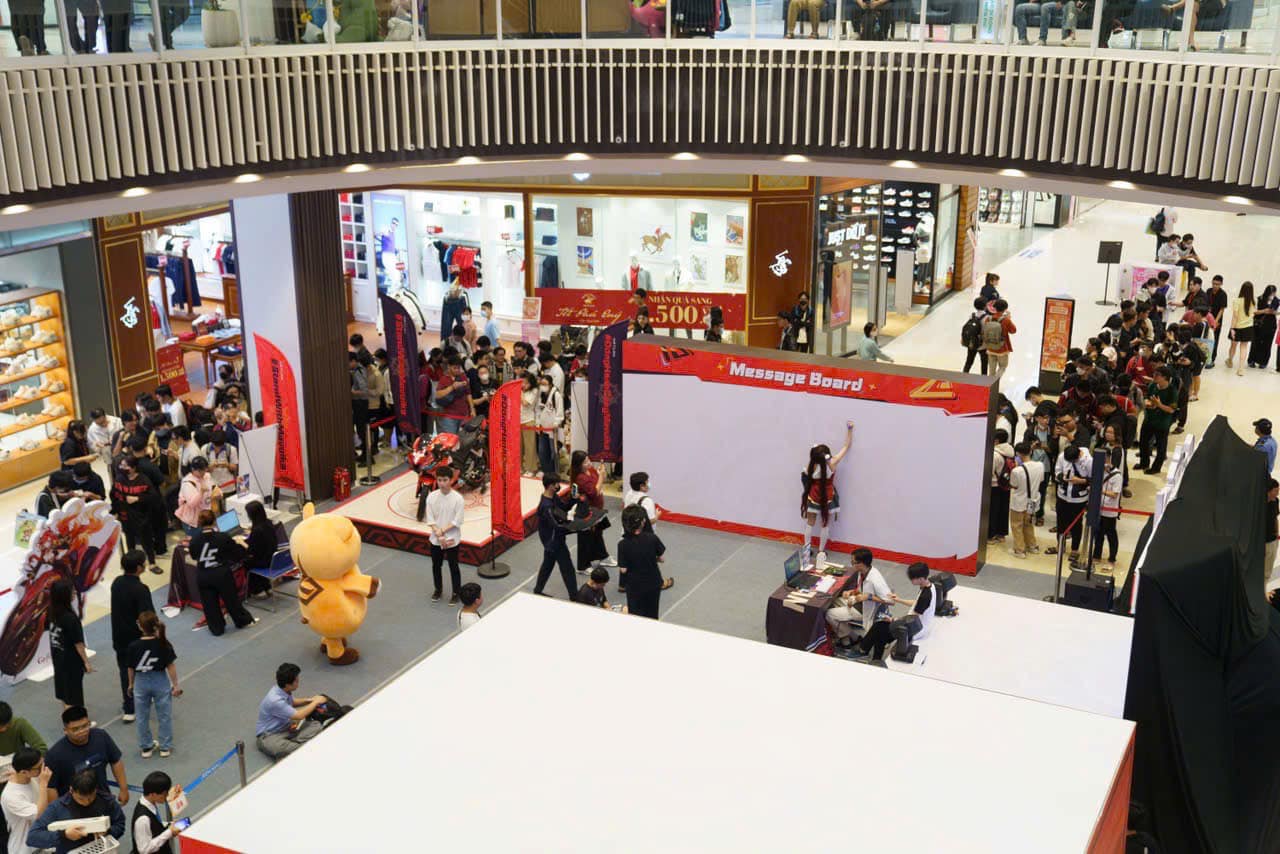 Tổng thể khu vực sự kiện