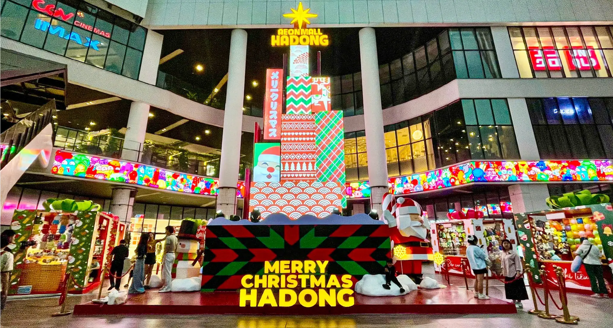 decor Noel Aeon mall Hà Đông